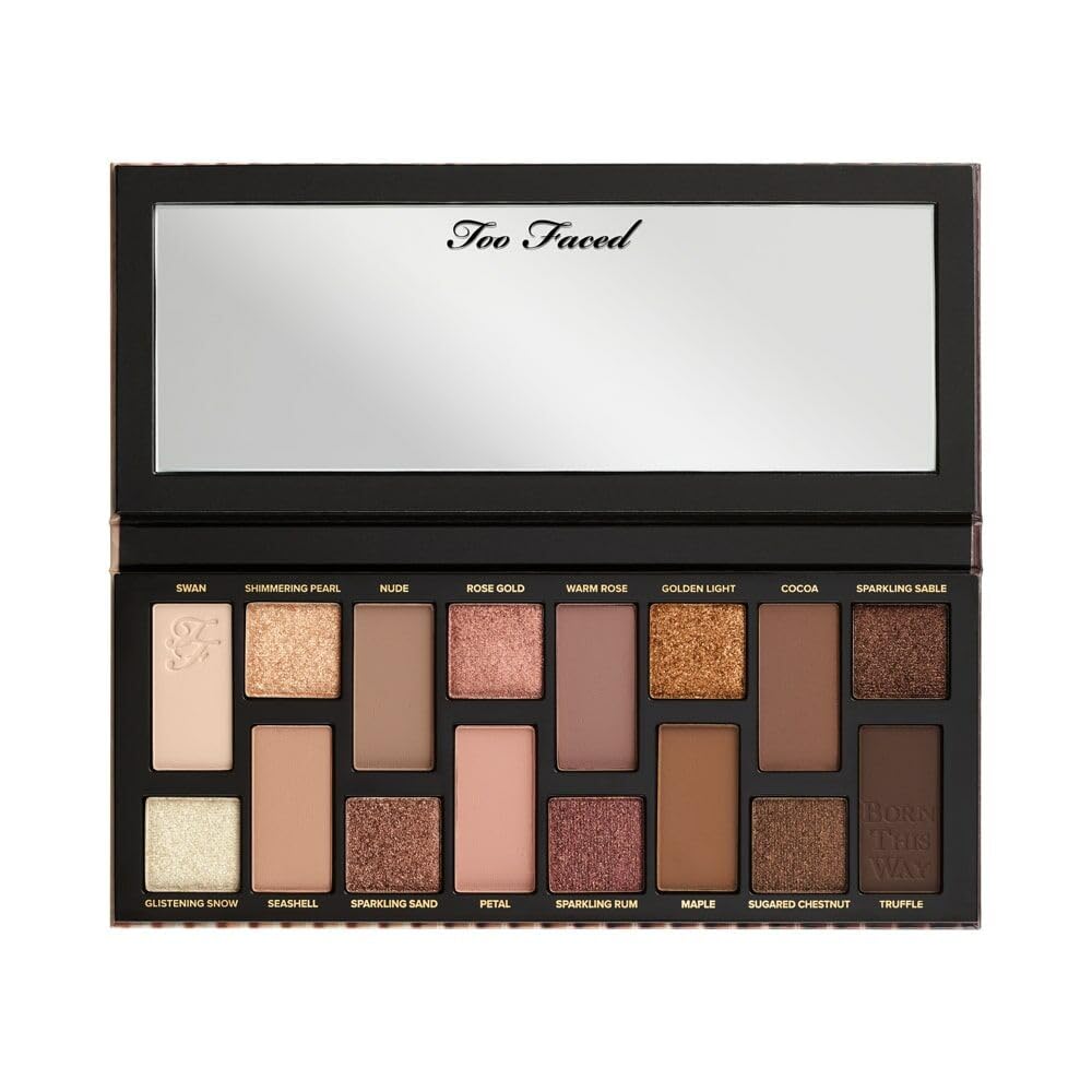 Too Faced Born This Way The Natural Nudes Eye Shadow Palette 16 Shades